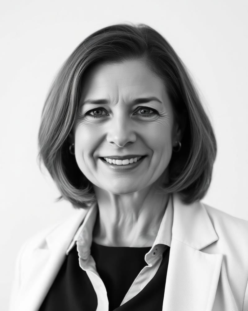 Portrait of Linda Pemberton-Hayes, third-generation owner and CEO